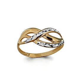 Кольцо Аквамарин - Золото 375 (арт. 52934.8)