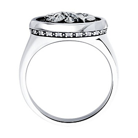 Кольцо SOKOLOV - Серебро 925, Фианит (арт. 95010233)