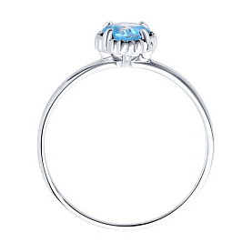 Кольцо SOKOLOV - Серебро 925, Топаз (арт. 92012038)
