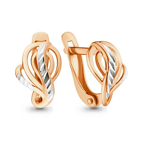 Серьги Аквамарин - Золото 585 (арт. 31645.1)