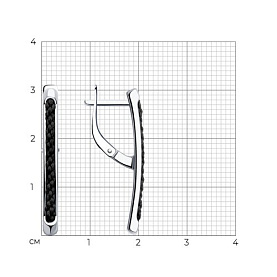 Серьги Diamant - Серебро 925 (арт. 94-120-01886-1)