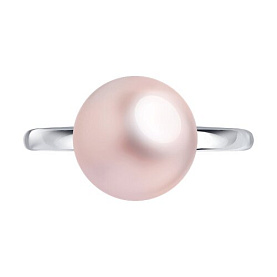 Кольцо Diamant - Серебро 925, Жемчуг синтетический (арт. 94-110-00099-1)