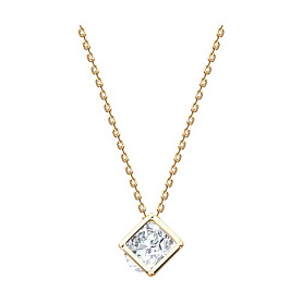 Колье SOKOLOV - Серебро 925, Фианит (арт. 93070159)