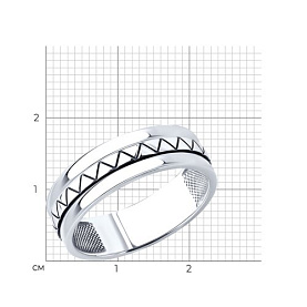 Кольцо SOKOLOV - Серебро 925 (арт. 95010240)