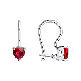 Серьги SOKOLOV - Серебро 925, Фианит (арт. 94020589)