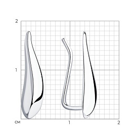 Серьги SOKOLOV - Серебро 925 (арт. 94024129)