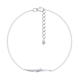 Браслет Diamant - Серебро 925, Фианит (арт. 94-150-00521-1)