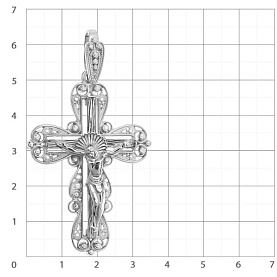 Подвеска Атолл - Серебро 925 (арт. 3341-925)