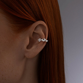 Серьга SOKOLOV - Серебро 925, Фианит (арт. 94170272)