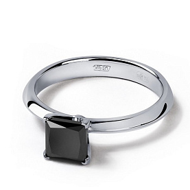 Кольцо Platinum Lab. - Платина 950 (арт. ПК-100Ч-01)