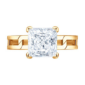 Кольцо SOKOLOV - Золото 585, Бриллианит (арт. 019903)