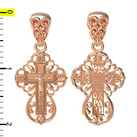 Подвеска Ювелирный дом VIOLET - Золото 585 (арт. 16-К-КС3168-3)