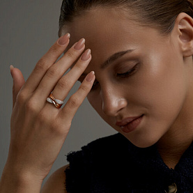 Кольцо SOKOLOV - Серебро 925, Фианит (арт. 93011183)