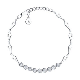 Браслет SOKOLOV - Серебро 925, Фианит (арт. 94050271)