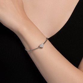 Браслет SOKOLOV - Серебро 925, Фианит (арт. 94051123-91)