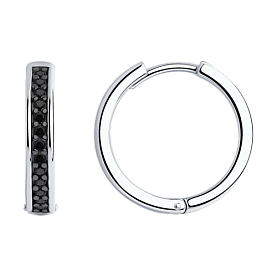 Серьги Diamant - Серебро 925, Фианит (арт. 94-120-01549-1)