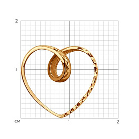 Подвеска SOKOLOV - Золото 375 (арт. 036428-4)