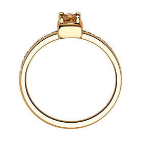 Кольцо Diamant - Серебро 925, Фианит (арт. 93-110-01553-2)