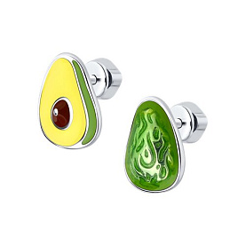 Серьги SOKOLOV - Серебро 925, Эмаль (арт. 94024324)