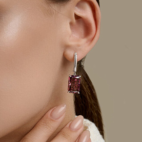 Серьги SOKOLOV - Серебро 925, Фианит (арт. 94027347)