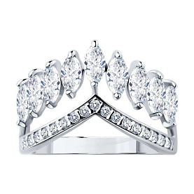 Кольцо Diamant - Серебро 925, Фианит (арт. 94-110-00141-1)