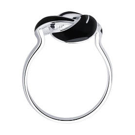 Кольцо Diamant - Серебро 925, Эмаль (арт. 94-110-01658-1)