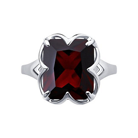 Кольцо SOKOLOV - Серебро 925, Синтетический нанокристал (арт. 92011234)