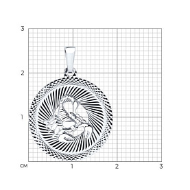Подвеска Diamant - Серебро 925 (арт. 94-130-00229-1)