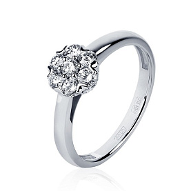 Кольцо Platinum Lab. - Платина 950 (арт. ПК-247-01)