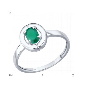 Кольцо SOKOLOV - Серебро 925, Агат (арт. 92014843)