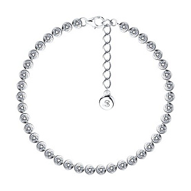 Браслет SOKOLOV - Серебро 925, Фианит (арт. 94051021)