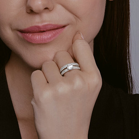 Кольцо Diamant - Серебро 925, Фианит (арт. 94-110-02144-1)