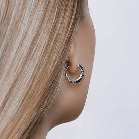 Серьги SOKOLOV - Серебро 925, Фианит (арт. 94022665)