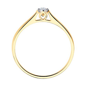 Кольцо SOKOLOV - Золото 585, Бриллиант (арт. 1011383)