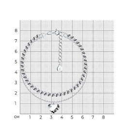 Браслет SOKOLOV - Серебро 925, Фианит, Эмаль (арт. 94050410)