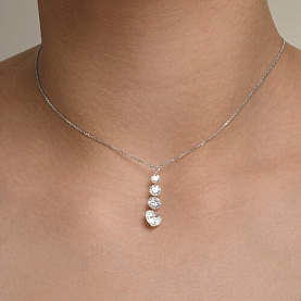 Колье Diamant - Серебро 925, Фианит (арт. 94-170-00516-1)