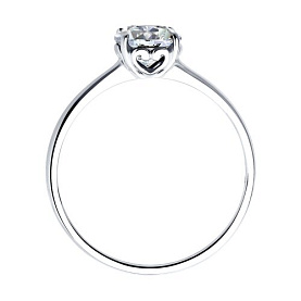 Кольцо SOKOLOV - Серебро 925, Фианит (арт. 94013560)