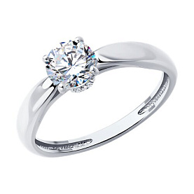 Кольцо Diamant - Серебро 925, Фианит (арт. 94-110-02133-1)