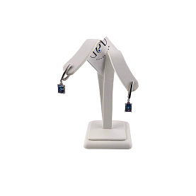 Серьги Дар - Серебро 925, Муассанит, Фианит (арт. С-3692рс1615600)