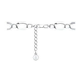 Браслет SOKOLOV - Серебро 925, Фианит (арт. 94050009)