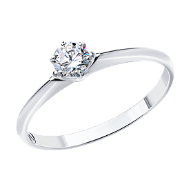 Кольцо Diamant - Серебро 925, Фианит (арт. 94-110-01542-1)