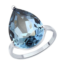 Кольцо SOKOLOV - Серебро 925, Кристалл (арт. 94014940)