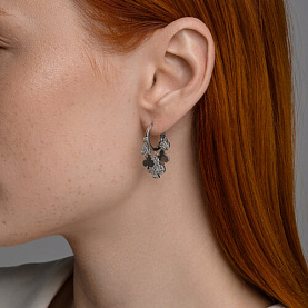 Серьга SOKOLOV - Серебро 925, Фианит (арт. 94170359)