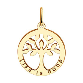 Подвеска Diamant - Золото 585 (арт. 51-130-02004-1)