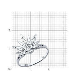 Кольцо Diamant - Серебро 925, Фианит (арт. 94-110-02103-1)