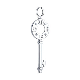 Подвеска SOKOLOV - Серебро 925, Фианит (арт. 94032599)