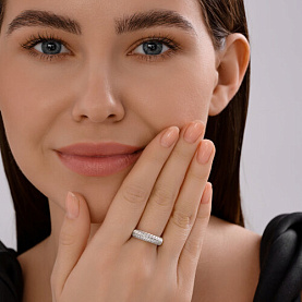 Кольцо Diamant - Серебро 925, Фианит (арт. 94-110-02160-1)