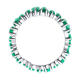 Кольцо SOKOLOV - Серебро 925, Фианит (арт. 94014040)