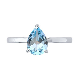 Кольцо SOKOLOV - Серебро 925, Топаз (арт. 92014661)