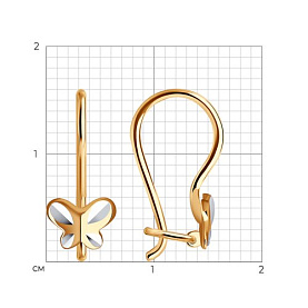 Серьги SOKOLOV - Золото 375 (арт. 027753-4)